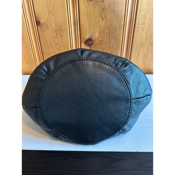 The Sak Black Pebbled Leather Hobo Purse - Picture 4 of 6